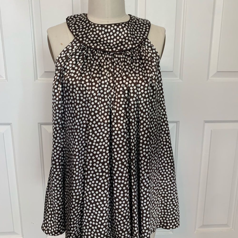 ✨Zara basic Mod Trapeze satin dress Sz S✨